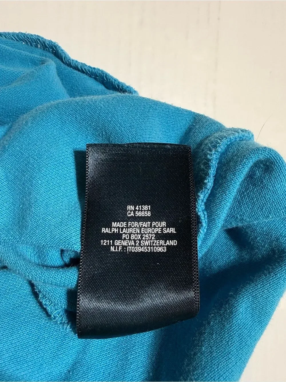 Ralph Lauren Blue Ruffle‎ Hem Polo Dress Size 5